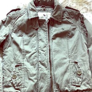 Abercrombie army style jacket.